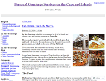 Tablet Screenshot of blog.lamerconcierge.com